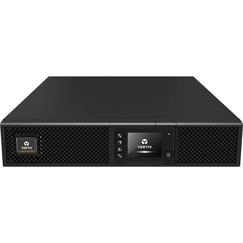 Vertiv Liebert GXT5 2000VA 6-Outlet On-Line UPS, Black (GXT5-2000LVRT2UXLN) image 1