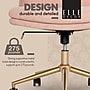 Elle Decor Ariana Armless Ergonomic Fabric Swivel Computer and Desk Chair, Pink (60121-PNK)~#|#~08446936-6AA7-4939-8B780532AB0669D7_sc7
