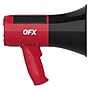 QFX BT-1000 QFXBT1000RED Rechargeable Solar Megaphone, 5-Watt, Red/Black~#|#~0844991F-101D-4D91-B501F5D936DE38E6_sc7