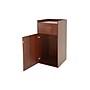 Alpine Industries Wood Trash Can, 40 Gallon, Mahogany (476-MA)~#|#~0844B300-1266-4B8B-98AA9AF3F6B03B88_sc7