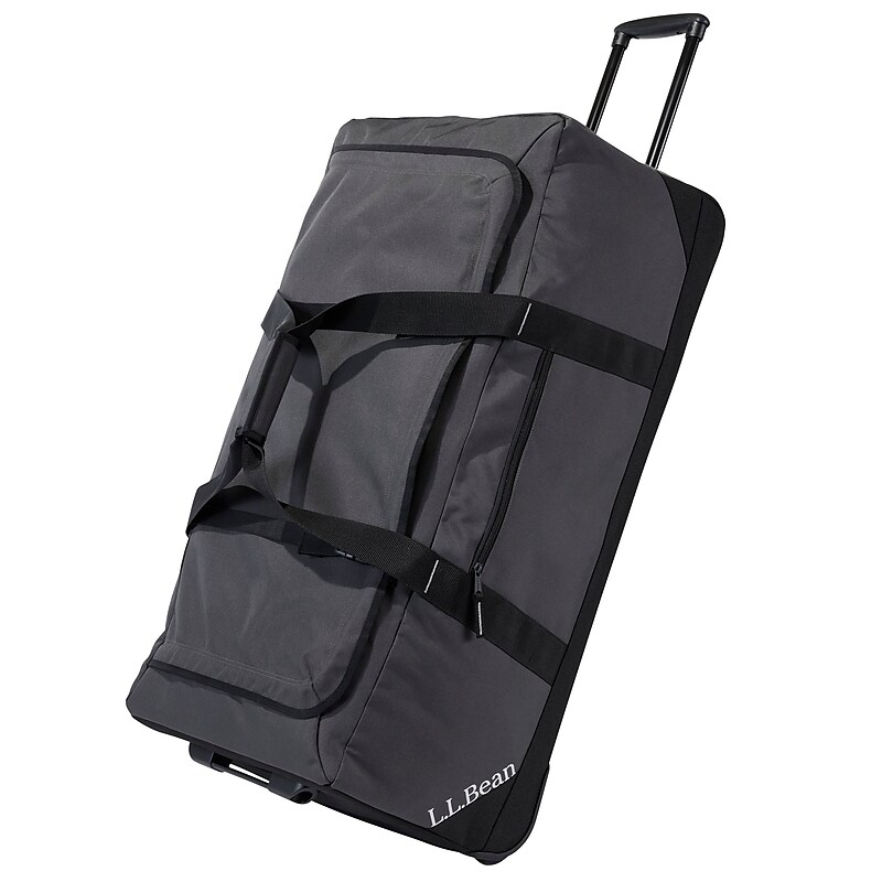 L.L.Bean Adventure 32.5" Polyester Travel Duffel with Wheels, Alloy Gray (1000262015) image 1