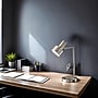 Adesso Rowe Supercharger Incandescent Desk Lamp, 19"H, Brushed Steel (2606-22)~#|#~0847815D-CC92-4B8F-A282141C7B693865_sc7