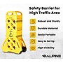 Alpine Industries 40" x 13 ft. Plastic Expandable Safety Barricade Fence, Yellow (499-BAR)~#|#~084D6486-A415-4DDB-ACB8A9B87F739713_sc7