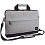 Targus Strata 15.6" Polyester Laptop Sleeve, Pewter Gray (TSS63204US)~#|#~0853C752-CA9B-44F6-BD459BE0997CF8A0_sc7