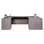 Boss Office Products 71" U-Shaped Desk with 2 File Pedestals, Driftwood (GROUPA4-DW)~#|#~085422B1-E054-4E3B-A4912C21B1F34727_sc7
