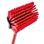Libman Dual-Surface 10" Scrub Brush & 60" Handle, Steel Handle, Red, 6/Carton (0532)~#|#~08548447-70EA-4D29-B91898FBAE4B366D_sc7