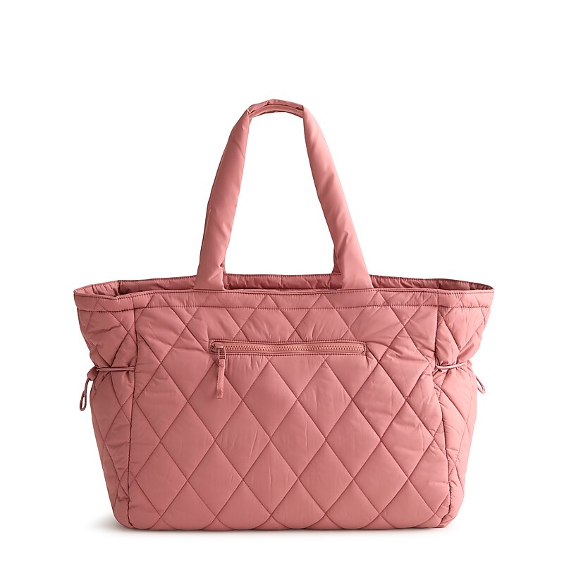 Vera Bradley Knollton Travel Nylon Tote Bag, Withered Rose (50178-22530) image 1