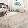 Safavieh Adirondack Collection 10' Round Indoor Area Rug, Machine Made, Ivory/Rose (ADR109H-10R)~#|#~08594DB5-AC47-4671-97BF7EC09BA68E00_sc7