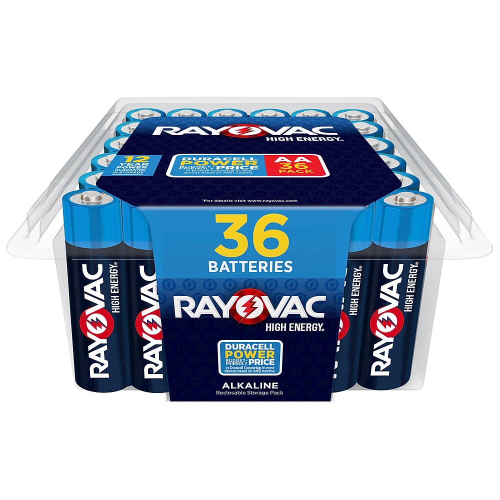 Rayovac® batteries, 36/pk
