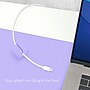 Function101 Cable Blocks, Magnetic Cable Organizers, Purple, 3/Pack (F101-CBXP3)~#|#~0860B478-5BC5-4064-B34F06CE80697982_sc7