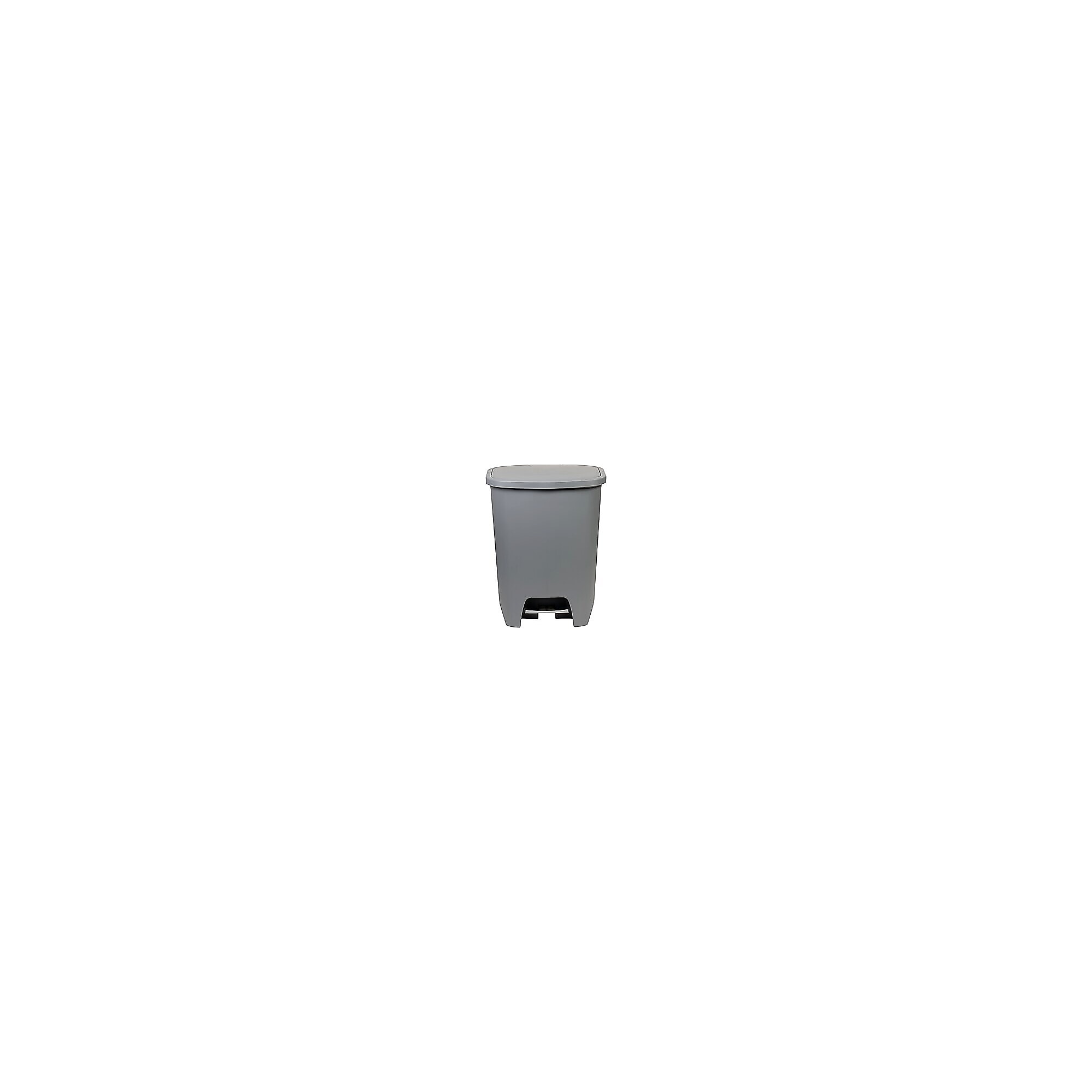 GLAD Plastic Step Trash Can, 20-Gallon, Gray (GLD-74231-1) Sansujyuku sansujyuku.com