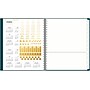 2025 Blue Sky Day Designer 8" x 10" Monthly Planner, Plastic Cover, Peacock (152222)~#|#~086D64B0-6D66-4163-94EB01F3BEB5DEAB_sc7