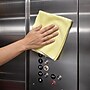 Coastwide Professional Microfiber Cloths, 16" x 16", Yellow, 12/Pack~#|#~08754041-6108-4467-8F2812874849BAC7_sc7