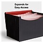 Smead Heavy Duty Plastic Accordion File, 12 Pocket, Letter, Red/Black (70866)~#|#~087827CB-5172-4D33-84775F212764035F_sc7