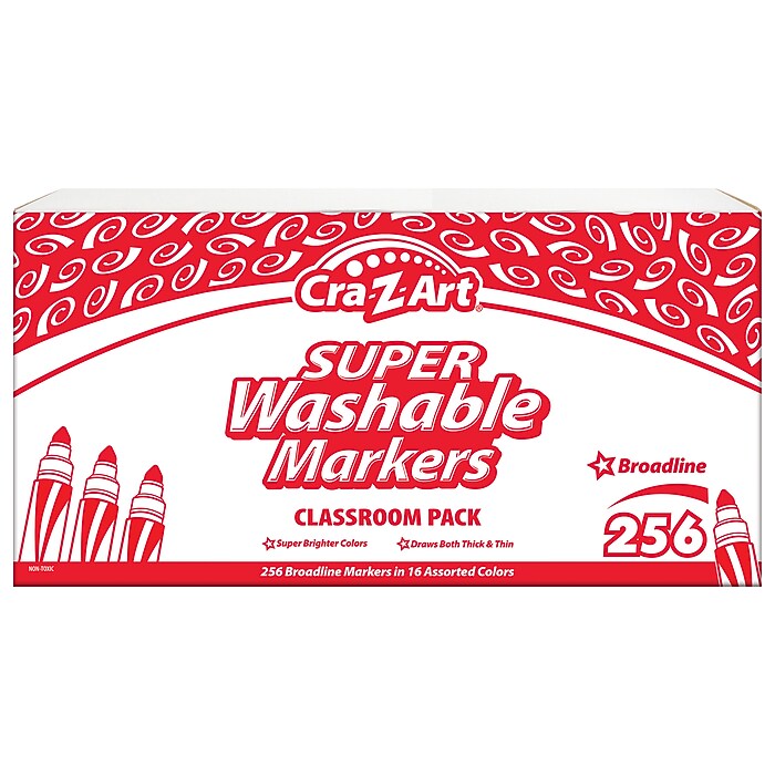 Cra-Z-Art Marker Classpacks Washable Water Based Kids Marker