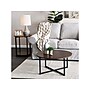 Household Essentials Jamestown 31.5"Dia. Laminate Round Coffee Table, Mid-Century Walnut/Black (8129-1)~#|#~0888B812-E89C-4B90-A8779BACB4439198_sc7