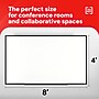 TRU RED™ Magnetic Steel Dry Erase Board, Black Frame, 8' x 4' (TR61183)~#|#~08895D51-829D-4738-96D4D7116762995B_sc7