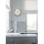 Infinity Instruments Round Retro Wall Clock, Aluminum, 9.5" (10940-AURA)~#|#~088BEA32-C349-4A0E-A8ADAD873FEE141A_sc7