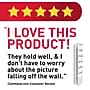 Command Large Hanging Strips, 16 lb., White, 20 Pairs/Pack (17206-20NA)~#|#~088F1951-7938-472F-B060BD4784EA0B9C_sc7