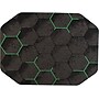 Anji Mountain Rug'd Kaleidoscope Carpet & Hard Floor Chair Mat, 36" x 48", Gray/Green (AMB9110)~#|#~089232C6-2342-443B-A4B0BB2506C51C06_sc7