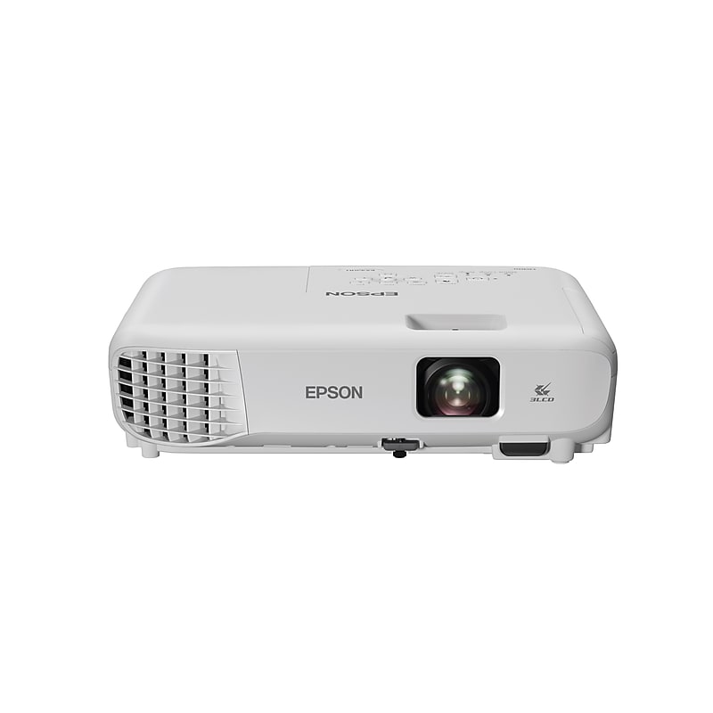 Epson EX3290 3-Chip 3LCD WXGA Projector, White (V11HB57020) image 1