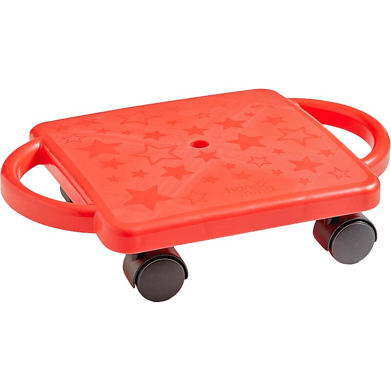 hand2mind Handled Scooter, Red (84788) image 1