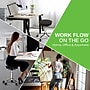 Uncaged Ergonomics Wobble Stool Air 25.5" Active Balance Stool Fabric Seat (WSA-b)~#|#~089FC89A-47EE-473F-B2A41AC14B4446FF_sc7