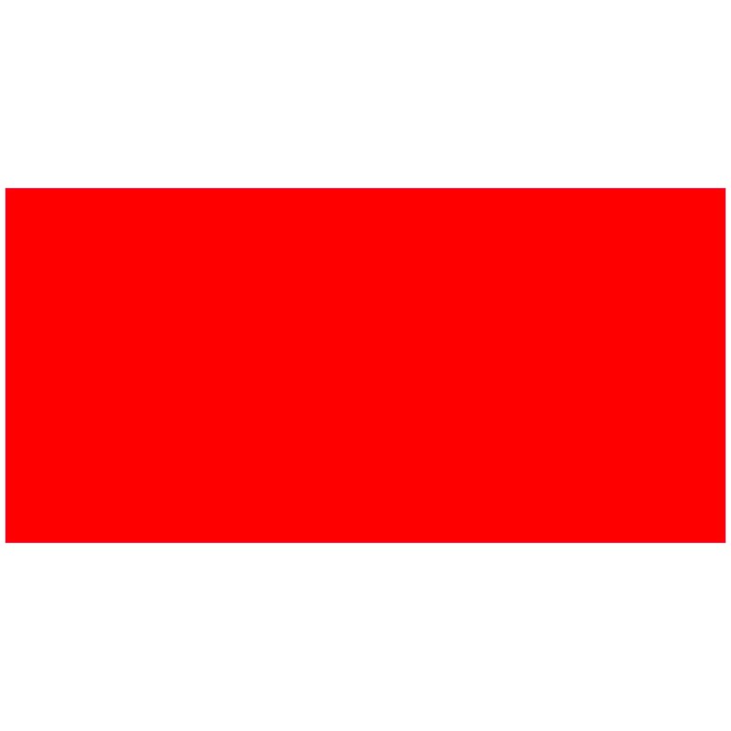 Decker Tape Inventory Labels, 3" x 6", Standard Red, 250/Roll image 1