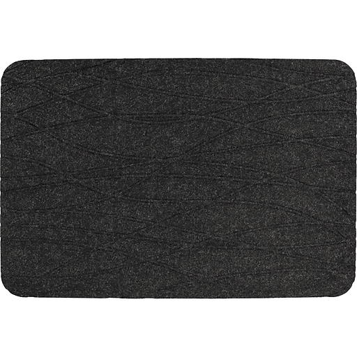 M + A Matting AntiFatigue Mat, 21.75" x 31.75", Coal Black