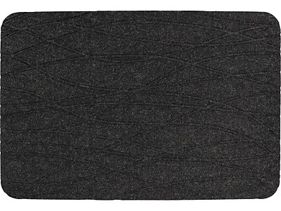 M+A Matting TuffComfort Anti-Fatigue Commercial Standing Desk Floor Mat, 2′ x 3′, Coal Black (5230232232107) Sansujyuku sansujyuku.com