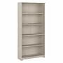 Bush Furniture Cabot 66"H 5-Shelf Bookcase with Adjustable Shelves, Linen White Oak (WC31166)~#|#~08A9BD15-AEF4-4B95-B6CBBCFEE4E87903_sc7