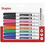 Staples Remarx Dry Erase Marker, Ultra Fine Tip, Assorted, 8/Pack (ST62958)~#|#~08A9D0A5-AC8E-4055-8FD3EA9432249AFD_sc7
