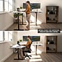 Mount-It! XL 75"W Electric Corner Adjustable Standing Desk, White/Black (MI-15026)~#|#~08AE1D06-CAB2-43F8-9CEC718753D58606_sc7