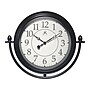 Infinity Instruments Finial Wall Clock, 15.75"Dia. (20308BK-4551)~#|#~08AF6132-3DA4-4248-B4A66007C8BB8C1F_sc7