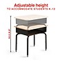 Staples 23.8"W Adjustable Student Desk, Black/Brown (ST63538)~#|#~08B27379-8F57-4A17-B54E3AAB84621BA4_sc7