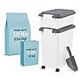 Iris Airtight Dog & Cat Food Container with Treat Box & Scoop, Plastic, White (580094)~#|#~08BA133F-3466-4C4E-98CBF8AD8965399F_sc7
