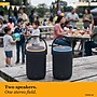 Treblab Outdoor Wireless Bluetooth 40 Watt Speaker, Water Resistant, Black (HD-ENERGY-PRO)~#|#~08BB6FFE-2DA5-4EBC-B5FC3FAA4381FD9C_sc7