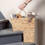 Household Essentials Wicker Stair Basket with Handles, Natural (HE1101)~#|#~08C72E48-FB4B-4449-B14CD9EAB4BAA14C_sc7