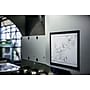 Durable DURAFRAME Sign Holder, 8.5" x 11", Wall Mounted, Vertical/Horizontal, Bottom/Side Loading, Black/Silver, 2/Pack (477101)~#|#~08C8AF29-9FC7-4C5C-83399AFD415D8609_sc7