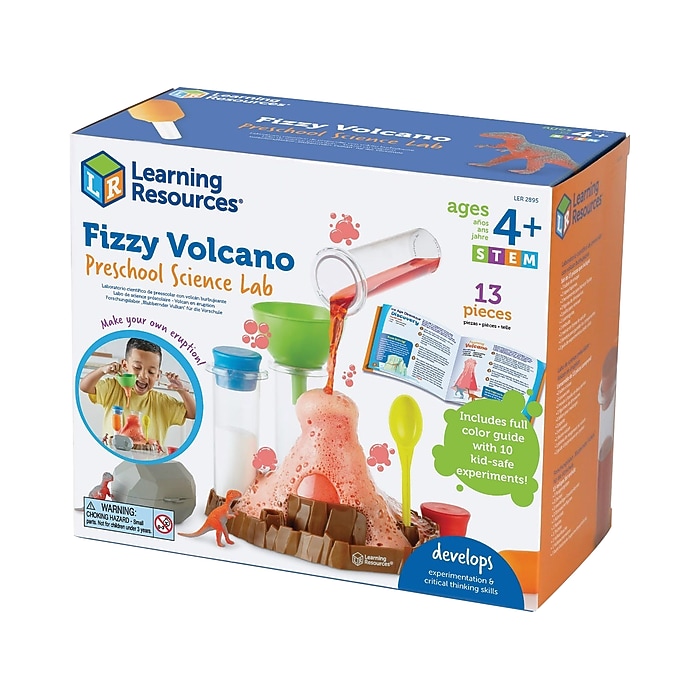 Learning Resources Science Lab Fizzy Volcano Set (LER2895) | Staples