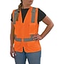 Ergodyne GloWear 8247ZW-S High Visibility Women’s Surveyor Vest, ANSI Class R2 Orange, 2XL (22476)~#|#~08C98FDD-9773-475B-963907769F1B292F_sc7