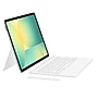 Samsung Polyurethane 12.4" Book Cover Keyboard for Galaxy Tab S10 FE+, White (EF-DX625UWEGUJ)~#|#~08CB9819-A662-4BBB-ABBFE1933FC68742_sc7