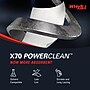 WypAll PowerClean X70 Cloths, 14.9" x 16.6", White, 300 Sheets/Box (41100)~#|#~08CBB223-6EC3-4D16-92F02E16791D0FD0_sc7