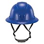 Ergodyne Skullerz 8963 PC-ABS Type II, Class E, 6-point Ratchet Suspension Full Brim Safety Helmet, Blue (60543)~#|#~08CFD7DF-907B-4B8F-BBE6F64C8D59C1FE_sc7