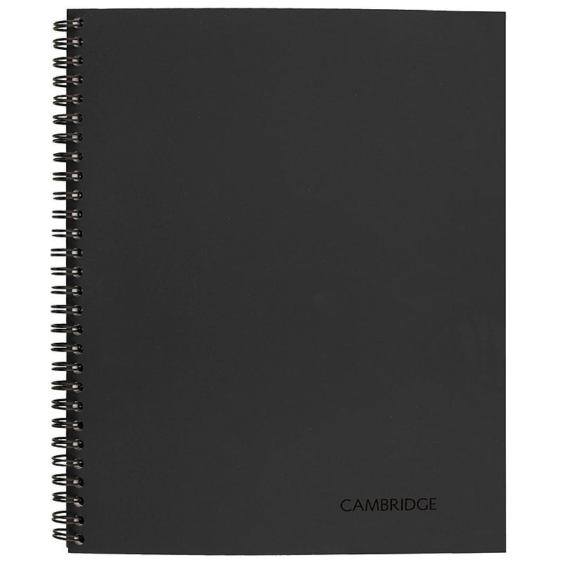 Cambridge Legal 1-Subject Professional Notebooks, 6.5" x 9.5", Legal Ruled, 80 Sheets, Gray (06672) image 1