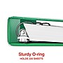 Staples 1" 3-Ring View Binders, D-Ring, Green (58656)~#|#~08DB0FAD-2E4D-470F-B9DC3F1CA7C96A09_sc7