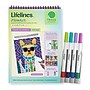 Lifelines FlowArt: Trace-To-Doodle Wild Style Coloring Book, 20 Pages (LL-16-3204)~#|#~08DCBA9A-D4F9-45C3-A5510BBDC6F53597_sc7