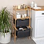 Household Essentials 3-Shelf Bamboo Stand Alone Storage Shelf , 37.8" x 12.99" x 17.32", Tan (HE1171)~#|#~08E2E3BD-0509-40B9-B4D0202ECA7B724A_sc7