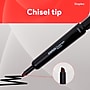 Staples DuraMark Tank Permanent Marker, Chisel Tip, Black, 12/Pack (10403-CC)~#|#~08E74573-84FA-4B88-A2AD9C19EF76D41B_sc7