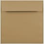 JAM Paper Invitation Envelope 6 1/2" x 6 1/2", Tan Beige, 100/Pack (227914986d)~#|#~08EC89E4-EC0C-4871-A96FE251206B2FE1_sc7